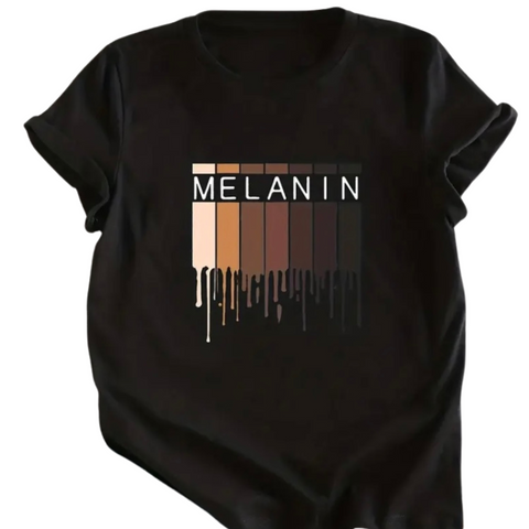 Melanin Drip Short Sleeve T-Shirt