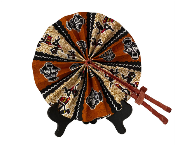 AFROCENTRIC FOLDING FANS