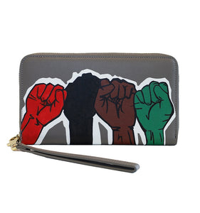 SOLIDARITY WALLET WITH WRISTLET